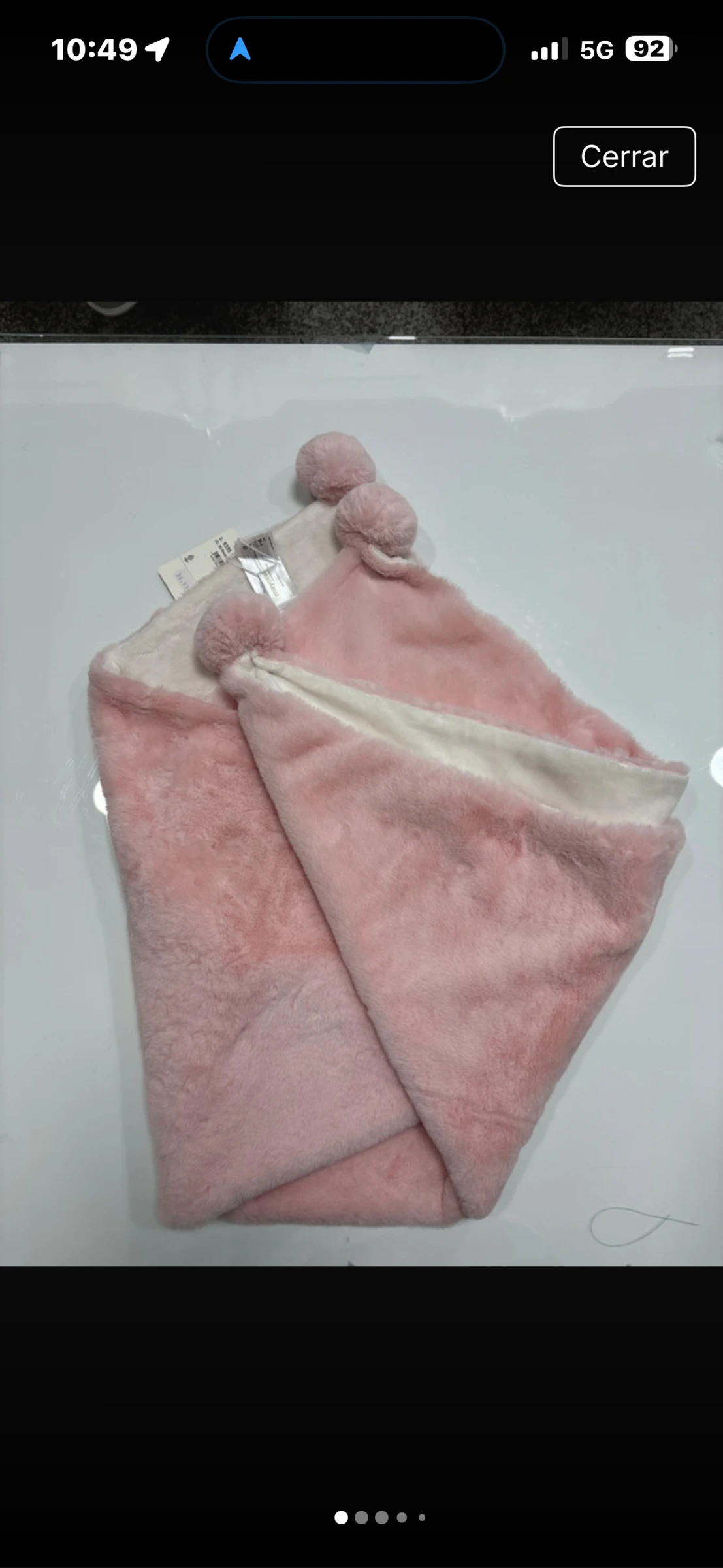 Manta bebé invierno mayoral 